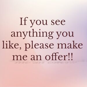 Make Me An Offer!!